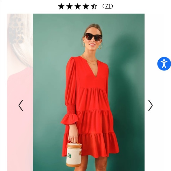 Red Crepe Kenzo Dress
POMANDER PLACE - Picture 6 of 14